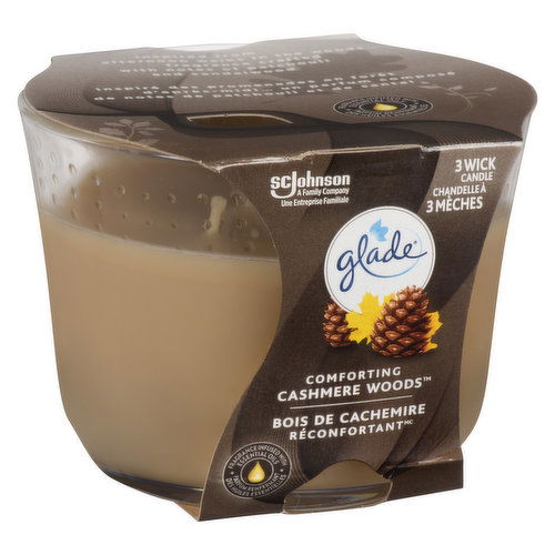 Glade - Jar Candle Cashmere Woods