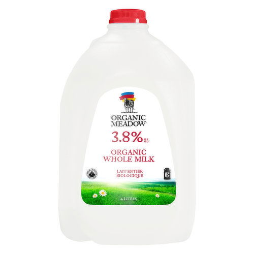 Organic Meadow - 3.8% Whole Milk