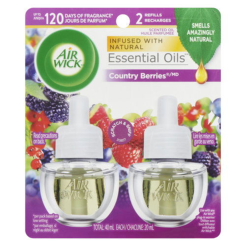 Air wick - Essential Oils Refills - Country Berries