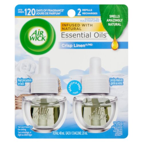 Air Wick - Scented Oil Refill Crisp Linen