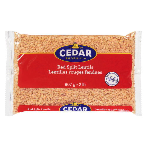 Cedar - Dry Split Red Lentils