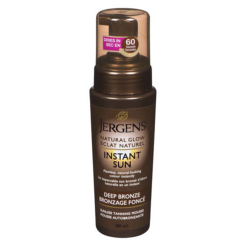 Jergens - Instant Sun Sunless Tanning Mousse - Deep Bronze