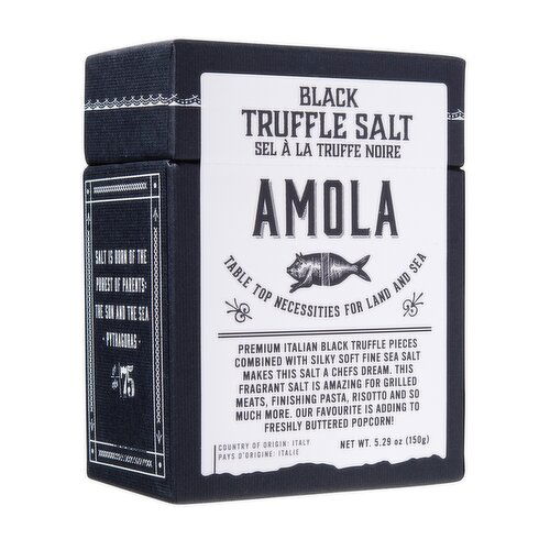 Amola - Black Truffle Salt