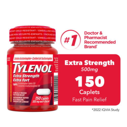 Tylenol - Extra Strength Caplets 500mg