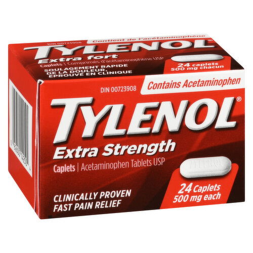 Tylenol - Extra Strength Caplets 500mg