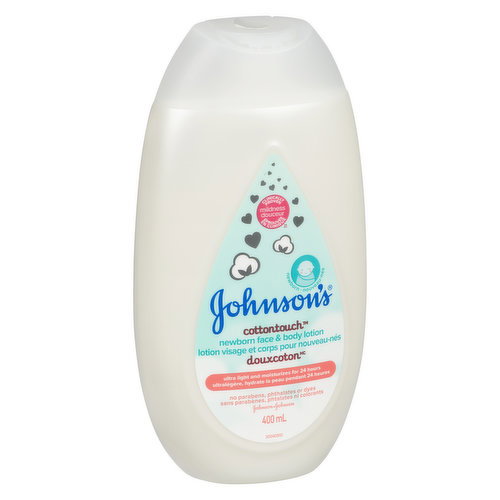 Johnson's - CottonTouch Newborn Face & Body Lotion