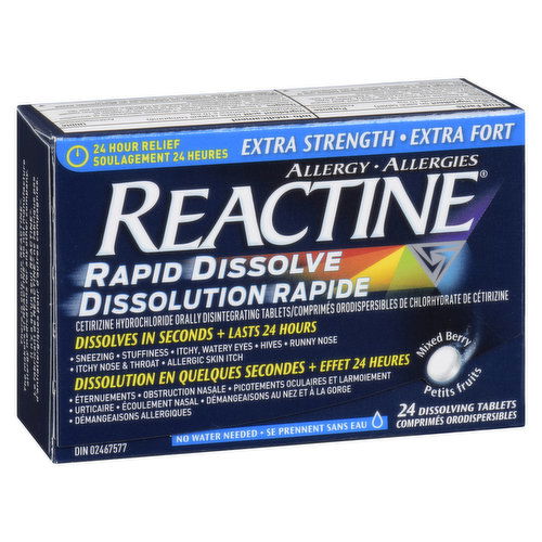 Reactine - Reactine Es Rapid Dissolve