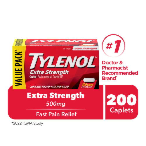 Tylenol - Extra Strength Caplets