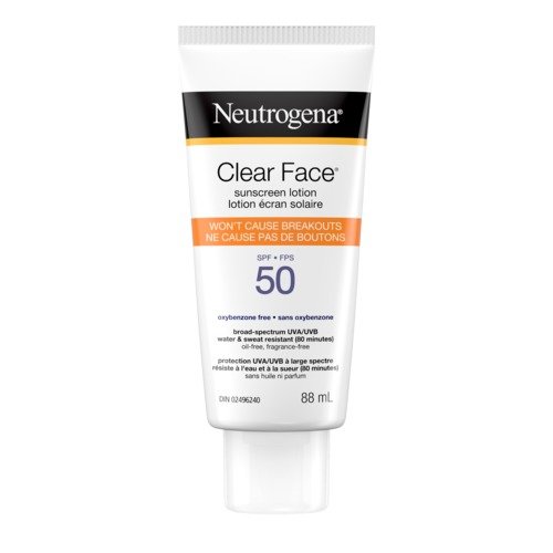 Neutrogena - Clear Face Sunscreen Lotion Spf 50