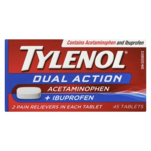 TYLENOL - DUAL ACTION - Acetaminophen + Ibuprofen
