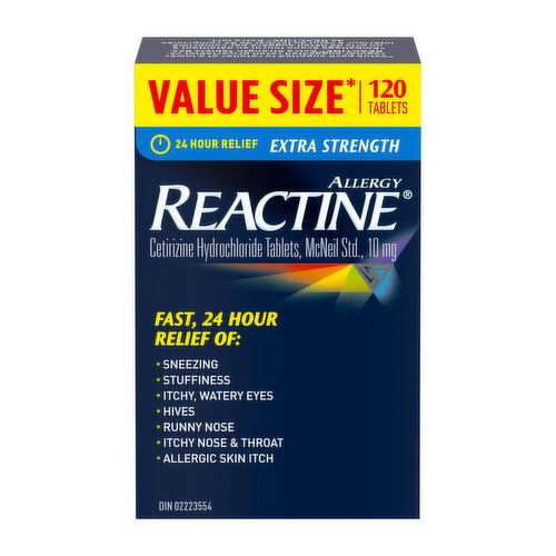 Reactine - Extra Strength Tablets