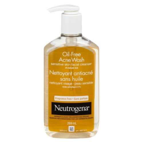 Neutrogena - Oil-Free Acne Wash Fragrance Free
