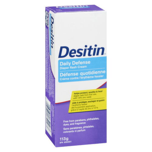 Desitin - Daily Defense Diaper Rash Cream