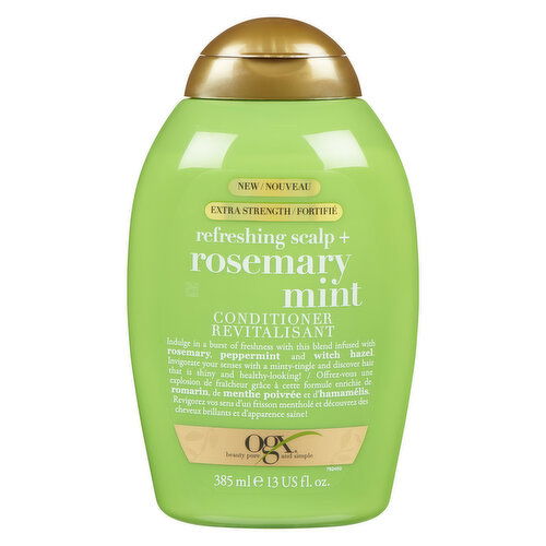 OGX - Refreshing Scalp + Rosemary Mint Conditioner, Extra Strenght