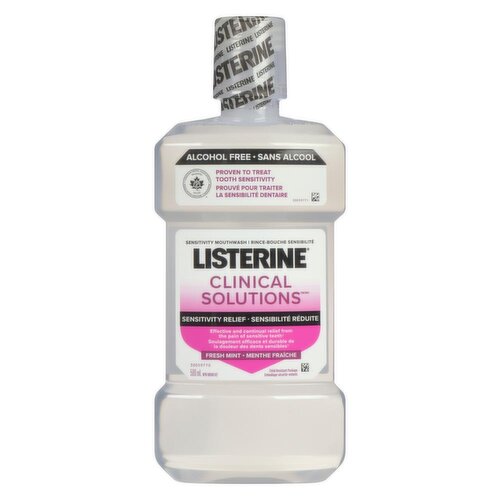 Listerine - Clinical Solutions Sensitivity Mouthwash Fresh Mint