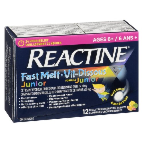 REACTINE - Junior Fast Melt