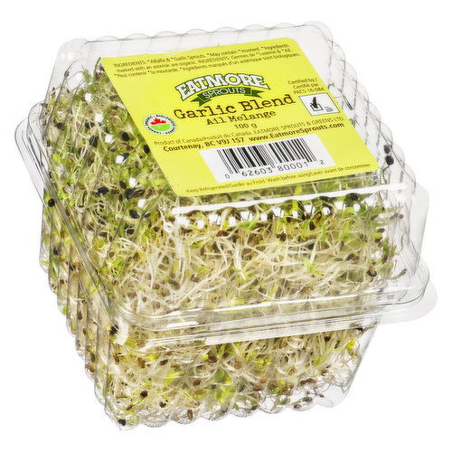 Eatmore Sprouts - Garlic  Blend Sprouts, Organic