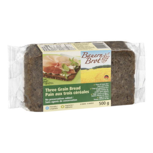 Bauern Brot - Three Grain Bread