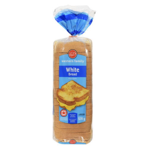 Western Family - Bread - White, Sliced