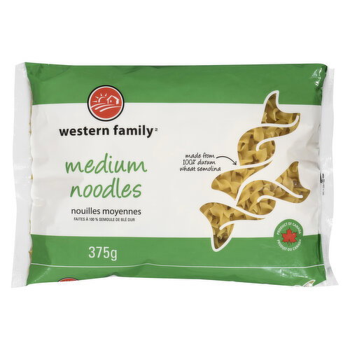 Western Family - Medium Noodles