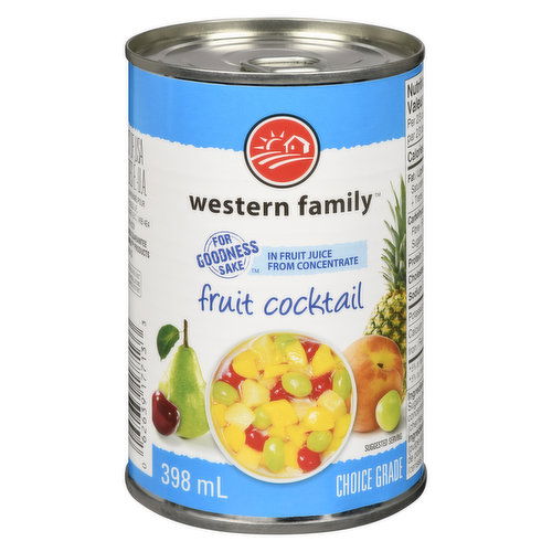 Western Family - Fruit Cocktail in Pear Juice