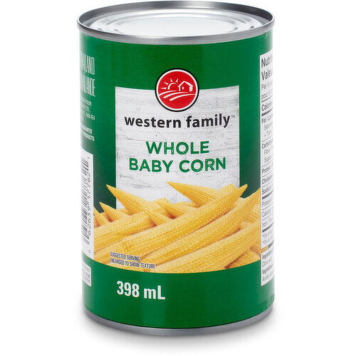 Western Family - Whole Baby Corn