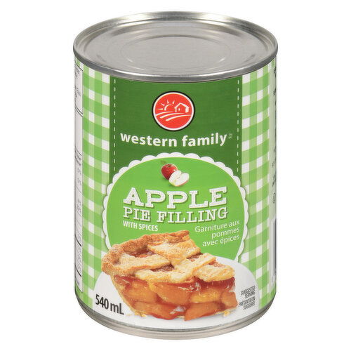 Western Family - Apple Pie Filling with Spices