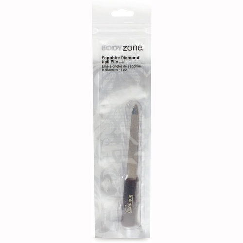 Body Zone - Sapphire Diamond Nail File 4in