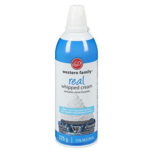 Western Family - Real Whipped Cream Light 11% M.F.