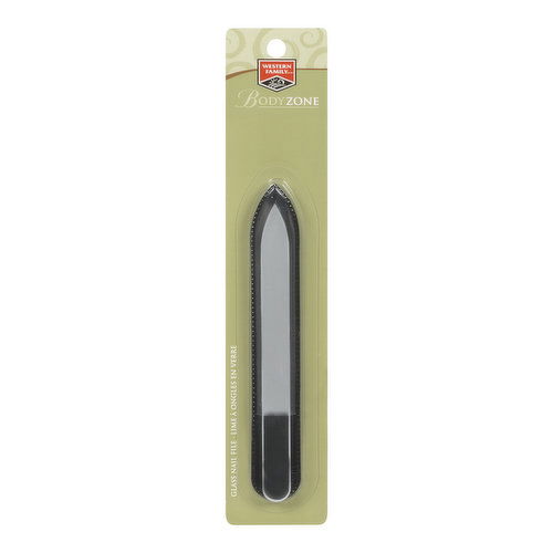 Western Family - Bodyzone Glass Nail File