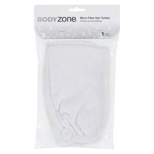 Body Zone - Micro Fibre Hair Turban