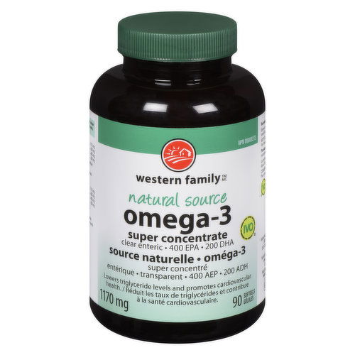 Western Family - Omega-3 Super Concentrate 1170mg