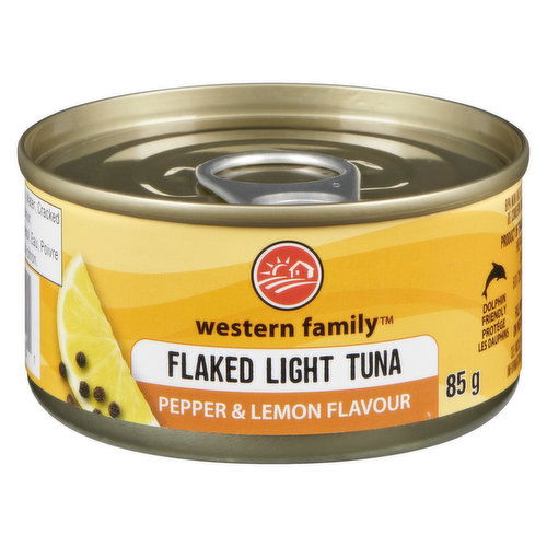 Western Family - Flaked Light Tuna Lemon & Pepper