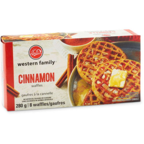 Western Family - Cinnamon Waffles