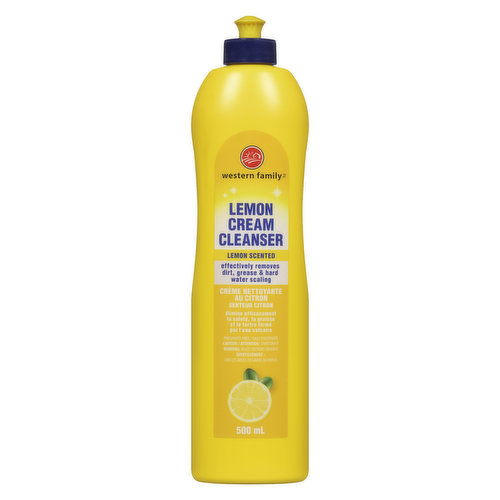 Western Family - Cream Cleanser - Lemon Scented