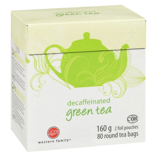 Western Family - Green Tea Decaffeinated