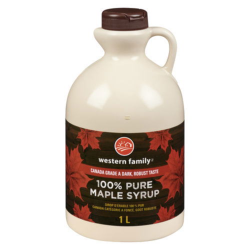 Western Family - 100% Pure Maple Syrup Dark