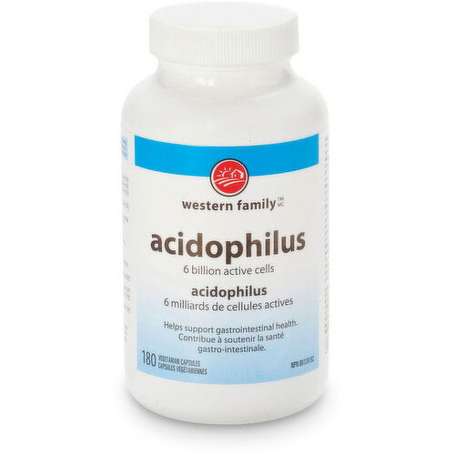 Western Family - Acidophilus with Bifidus Capsules