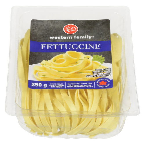 Western Family - Fresh Fettuccine Pasta