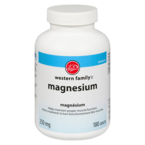 Western Family - Magnesium 250mg