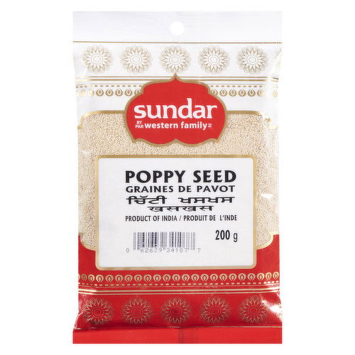 Sundar - Poppy Seed