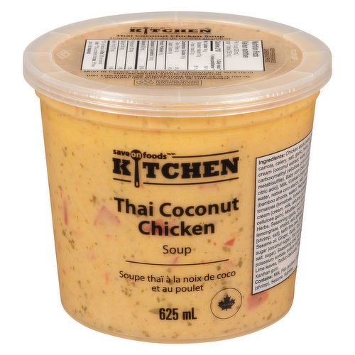 Save-On-Foods - Kitchen Thai Coconut Chicken Soup