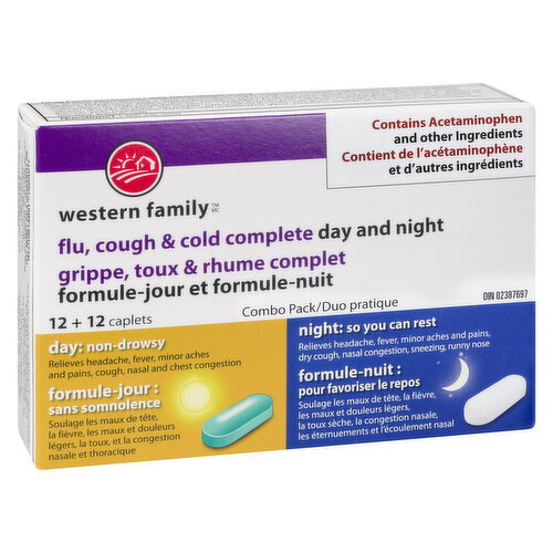Western Family - Flu Cough & Cold Complete Day/Night