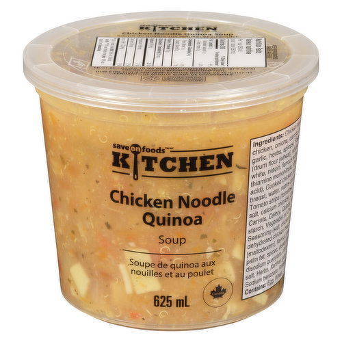 Save-On-Foods - Kitchen Chicken Noodle Quinoa Soup