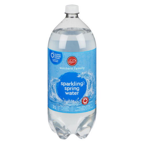 Western Family - Sparkling Spring Water 2L Bottle