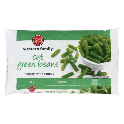 Western Family - Frozen Vegetables - Cut Green Beans