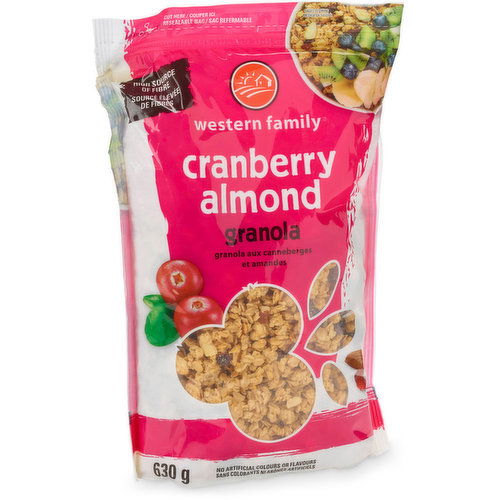 Western Family - Cranberry Almond Granola