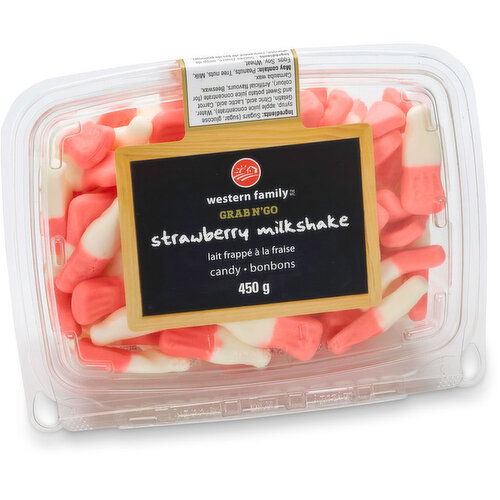 Western Family - Strawberry Milkshake Gummies, Grab N'Go