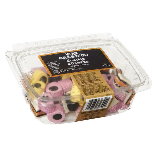 Western Family - Licorice Allsorts, Grab N'Go