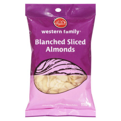 Western Family - Almonds Blanched Sliced